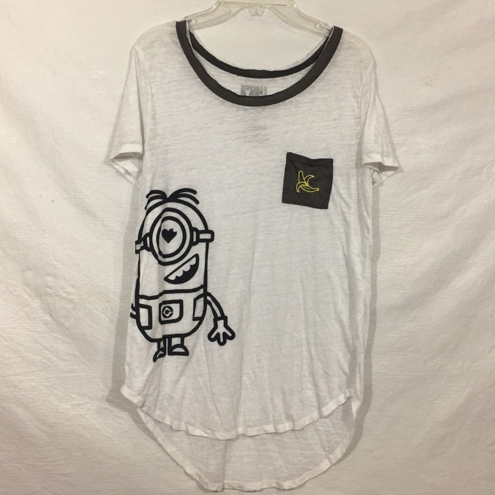 3/$15 Despicable Me Minion Burn Out Tee Shirt